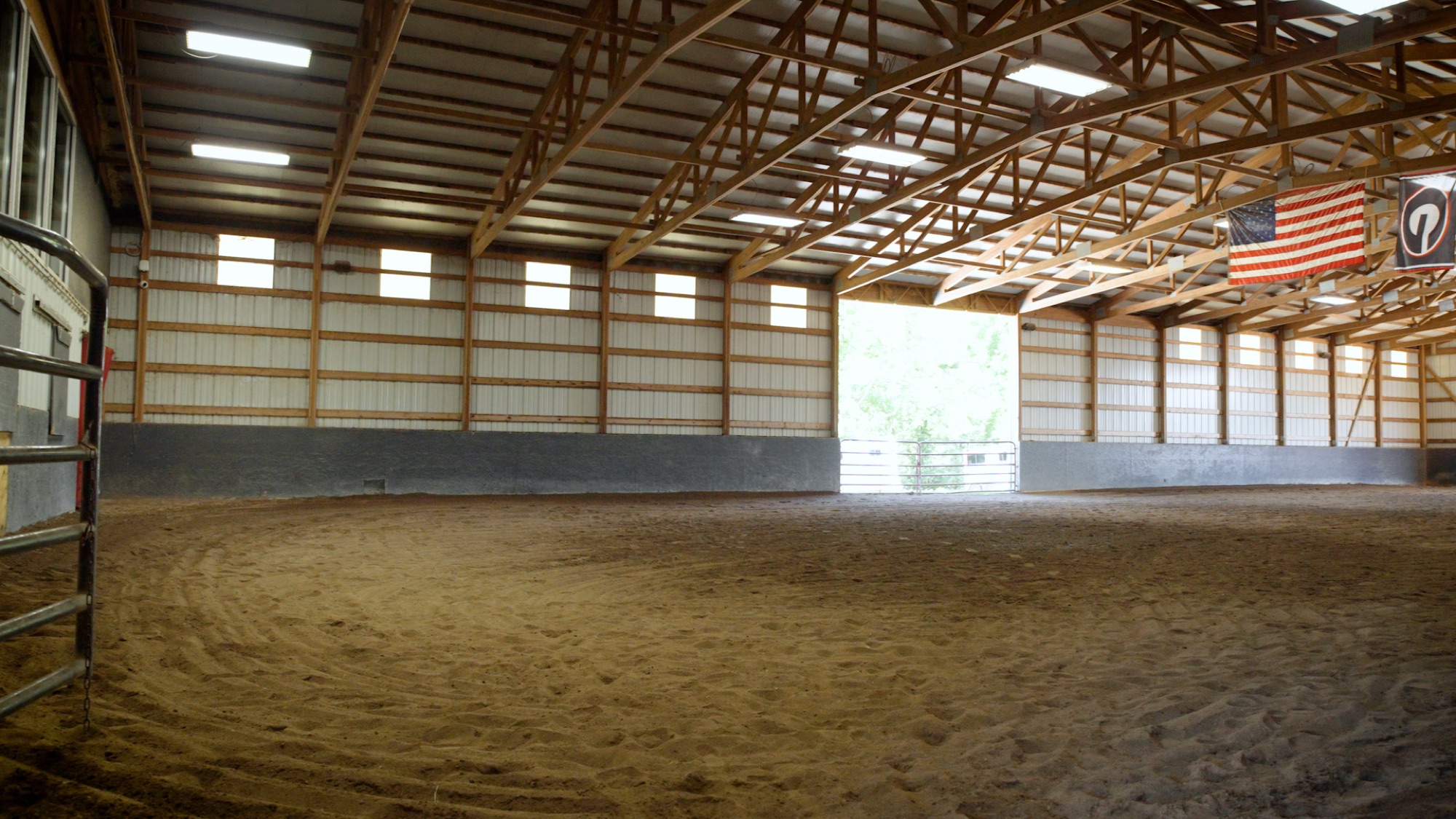 Indoor riding arena
